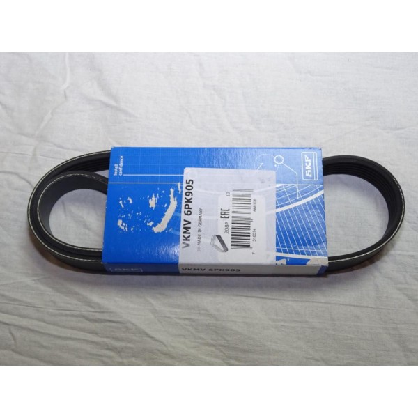 Courroie accessoire 6PK905 SKF VKMV6PK905 pour audi A3 seat cordoba 1 ibiza 2 II inca leon toledo 2 II skoda octavia volkswagen 