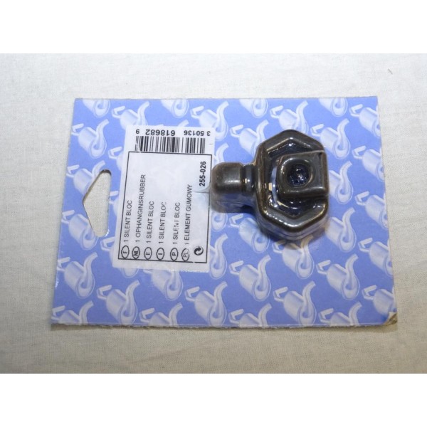 Silent bloc tampon fixation silencieux echappement Bosal 255026 pour renault 19 R19 phase 1 et 2  