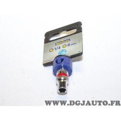 Douille clé à cliquet 1/4 6mm Norauto TH03189