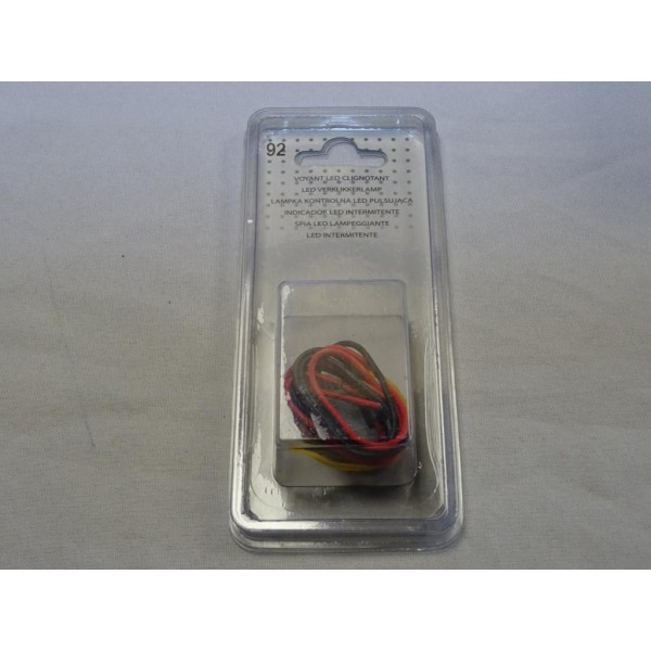 Blister 1 voyant LED clignotant universel Norauto N°92 221862  