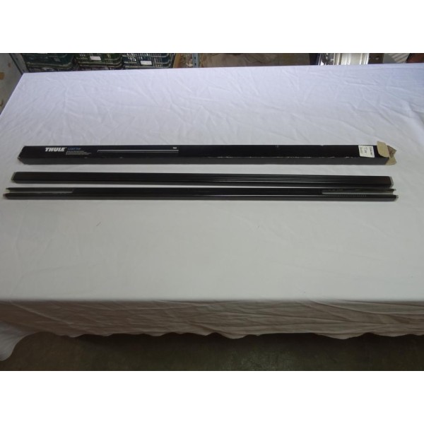 Paire barres de toit acier (juste les barres) longueur 108 centimetre Thule 760 760000  