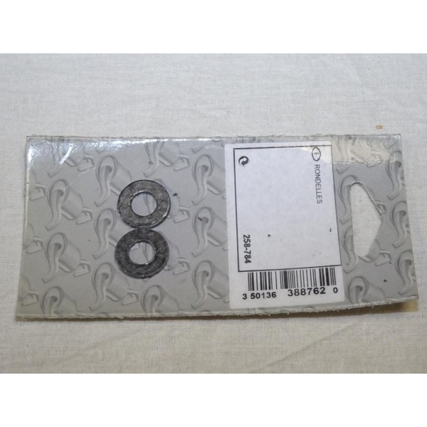 Lot 2 rondelles fixation tuyau echappement Bosal 258784 pour divers véhicules fiat alfa romeo lancia citroen peugeot mercedes re