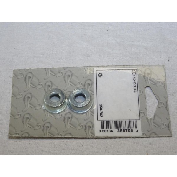Blister 2 bagues fixation ressort tuyau tube echappement Bosal 258782 pour citroen AX BX C2 C3 C15 berlingo jumper jumpy saxo xa