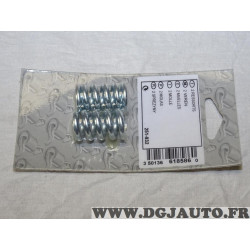 Lot 2 ressorts fixation tuyau tube silencieux echappement Bosal 251-932 pour citroen berlingo jumpy jumper xantia XM ZX xsara fi