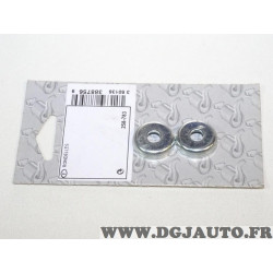 Pack 2 coupelles ressort fixation tuyau tube echappement bosal 258783 pour citroen AX BX C2 C3 C4 C15 C25 jumper xantia XM ZX be