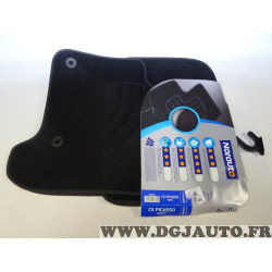 Ensemble 4 tapis de sol sur mesure avant + arriere Norauto 2195612 pour citroen C3 picasso partir de 2009