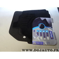 Ensemble 4 tapis de sol sur mesure avant + arriere Norauto 2195694 pour renault scenic 3 III de 04/2009 à 10/2016
