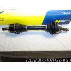 Cardan arbre de transmission avant droit 612mm 25/37 cannelures EAI T2055 pour citroen C4 dont picasso peugeot 307 2.0HDI 2.0 HD