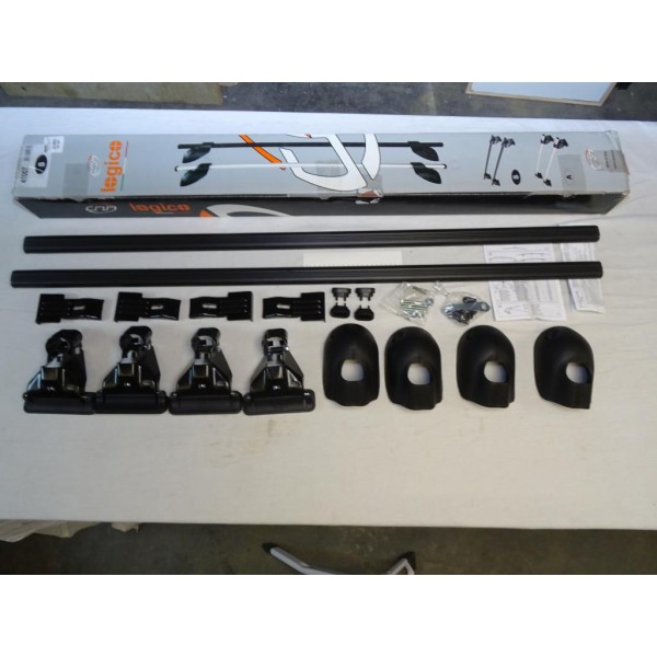 Paire barres de toit acier Taurus cam logico 41007 S pour alfa romeo 75 BMW serie 5 daihatsu cuore honda jazz 3 III hyundai acce