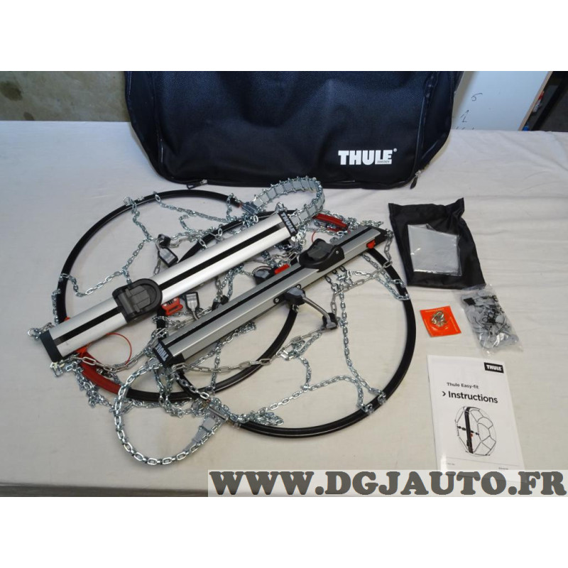 Paire chaines neige Thule Easy-fit CU9 100* (modele expo) pour