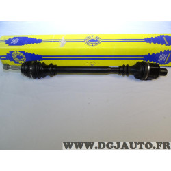 Cardan arbre de transmission avant droit 21/23 cannelures Neoto T1346 pour renault twingo 1.2 essence