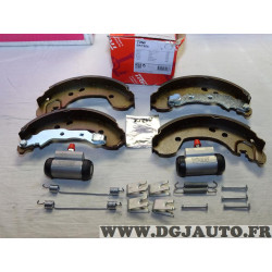 Kit frein arriere 203x36mm montage AP lockheed TRW BK1956 pour renault clio 3 III modus nissan micra K12 note E11 