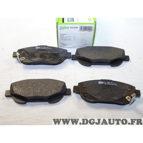 Jeux 4 plaquettes de frein avant montage bosch Valeo 601290 pour toyota avensis T27 dont verso AR20 partir de 2010 