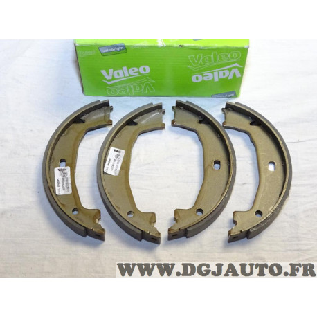 Jeux 4 machoires de frein à main 160x20mm montage teves Valeo 562808 pour BMW serie 1 2 3 4 E46 E81 E82 E84 E85 E86 E87 E90 E91 