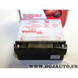 Batterie moto scooter Yuasa 51913 12V 17.7AH 10HR 100A 19AH 20HR 51913-BS (acide non fourni)