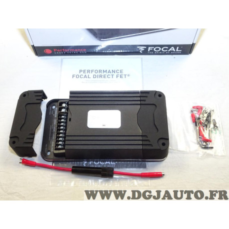 Amplificateur 4 canaux 4x 58W 4 ohms 4x 100W 2 ohms 2x 200W RMS Focal FDS4.350 