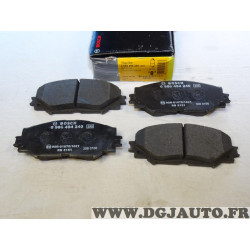 Jeux 4 plaquettes de frein avant montage akebono Bosch BP1112 0986494240 pour toyota auris E15 E18 corolla E150 E180 urban cruis