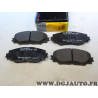 Jeux 4 plaquettes de frein avant montage akebono Bosch BP1112 0986494240 pour toyota auris E15 E18 corolla E150 E180 urban cruis