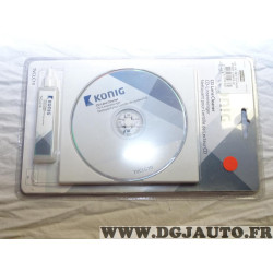 CD nettoyant lentille de lecteur CD Konig TVCLC10