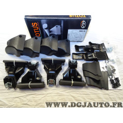 Kit pieds fixation barre de toit Totus 40041 pour ford focus 1 version 3 portes de 1998 à 2004