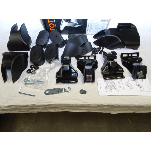 Kit pieds fixation barre de toit Totus 40612 pour renault scenic 2 II grand scenic 2 II de 2003 à 2009  