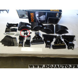 Kit pieds fixation barre de toit (manque 1 piece voir photo) Totus 40113* pour volkswagen polo 5 V 3 portes partir de 2009