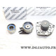 Ensemble galet tendeur + enrouleur + pompe à eau courroie de distribution (non incluse) 71771592 pour alfa romeo 159 166 brera s