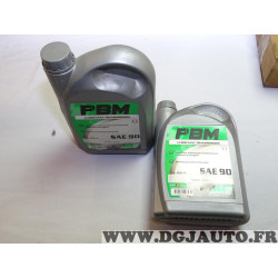 1 Bidon 2L 2 litres huile boite de vitesses PBM APBM90C12M SAE90 API GL1 