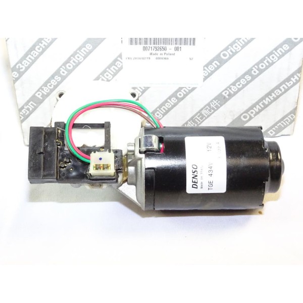 Moteur tringlerie essuie glace avant Fiat 71792650 pour lancia lybra de 1999 à 2005  