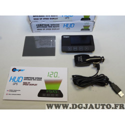 Compteur de vitesse affichage tete haute HUD GPS Beeper RE599HUDGPS