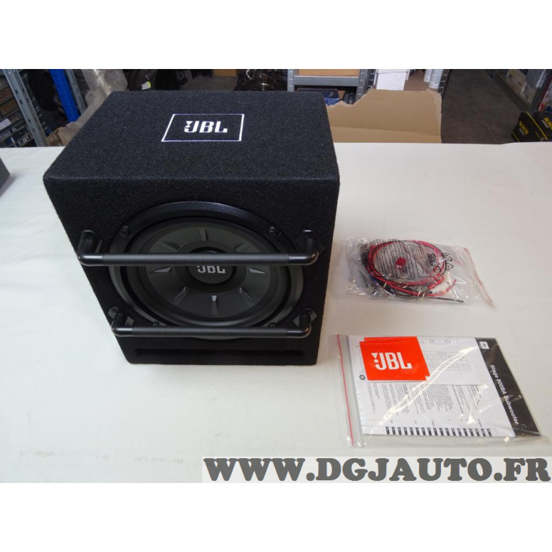 JBL Stage 800BA Enclosure Subwoofer - Caisson de Basse Voiture Actif JBL de  200 mm avec amplificateur classe D Harman Kardon 100 Watt RMS : :  High-Tech