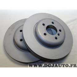 Paire disques de frein avant ventilé 348mm diametre Ferodo DDF2047C pour BMW serie 5 6 7 F01 F02 F03 F04 F06 F07 F10 F11 F12 F13