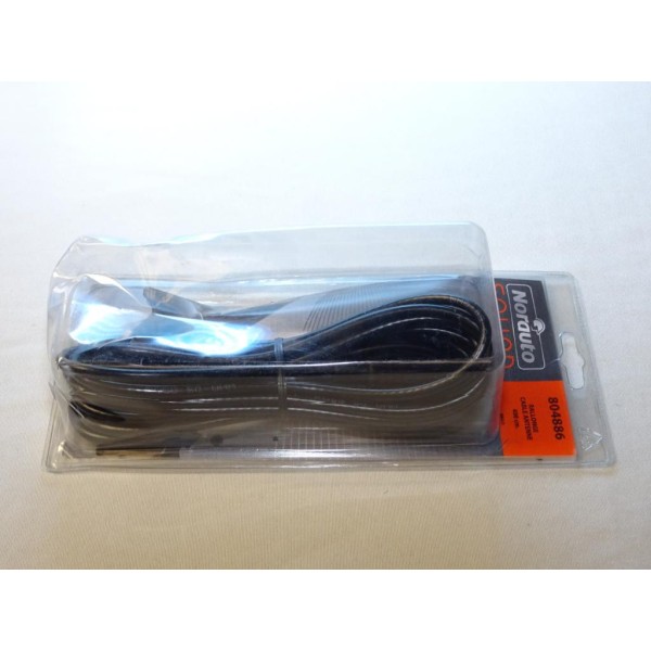 Rallonge cable antenne radio autoradio 400cm 4m Norauto 804886 