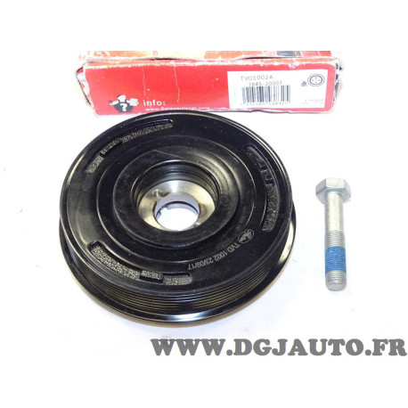 Poulie damper vilebrequin Gates TVD1002A pour citroen berlingo xsara evasion jumper jumpy C5 C8 xantia fiat ducato ulysse scudo 