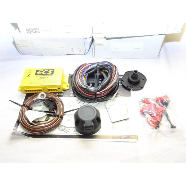 Faisceau attelage attache remorque universel 7 poles multiplexé ECS UN022BB pour peugeot renault citroen opel mercedes volkswage