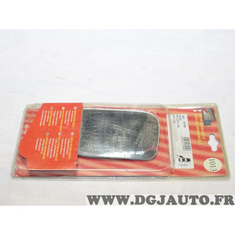 Vitre miroir glace de retroviseur grand angle avant gauche MAD 1013 537289 pour peugeot 106 phase 1 de 1991 à 1996 