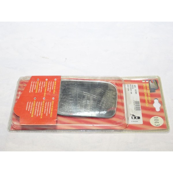 Vitre miroir glace de retroviseur grand angle avant gauche MAD 1013 537289 pour peugeot 106 phase 1 de 1991 à 1996 
