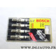 Pack 4 bougies allumage Bosch FR56 0242242801 pour alfa romeo 75 155 164 audi 90 peugeot 205 309 austin maestro citroen xantia e