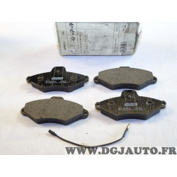 Jeux 4 plaquettes de frein avant montage bendix Norauto NFP874 pour citroen xantia