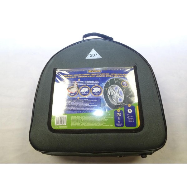 Paire chaines neige maille taile 12 pour camping car camionette 4x4 Norauto XL207 359853 pour pneu roue jante 225/70/15 185/80/1