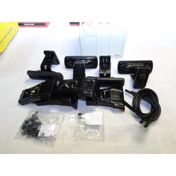 Kit pieds fixation barre de toit Klaxcar N°16 pour peugeot 208 3 portes partir de 2012 seat leon 5 portes partir de 2013 volkswa