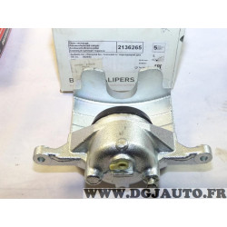 Etrier de frein avant gauche montage delco NK 2136265 pour opel astra J chevrolet cruze