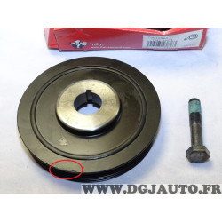 Poulie damper vilebrequin (choc sur rebord) Gates TVD1006* pour citroen jumpy berlingo C4 C5 fiat scudo ulysse 2 II lancia phedr