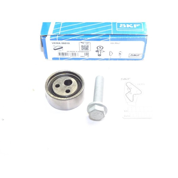 Galet tendeur + vis courroie de distribution (non incluse) SKF VKMA06010 pour renault clio 1 2 I II twingo 1 2 I II kangoo 1 nis