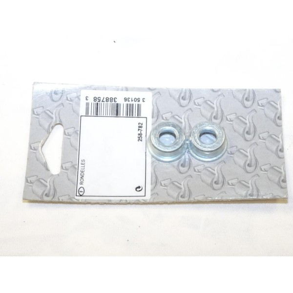 Blister 2 bagues fixation ressort tuyau tube echappement Bosal 258-782 pour citroen AX BX C2 C3 C15 berlingo jumper jumpy saxo x