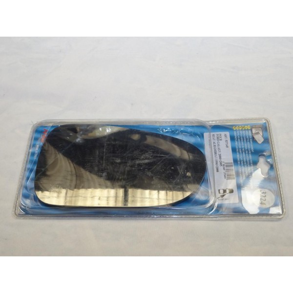 Miroir vitre glace retroviseur avant droit MAD 3224 537145 pour ford galaxy 1 de 2000 à 2005 seat alhambra volkswagen sharan de 