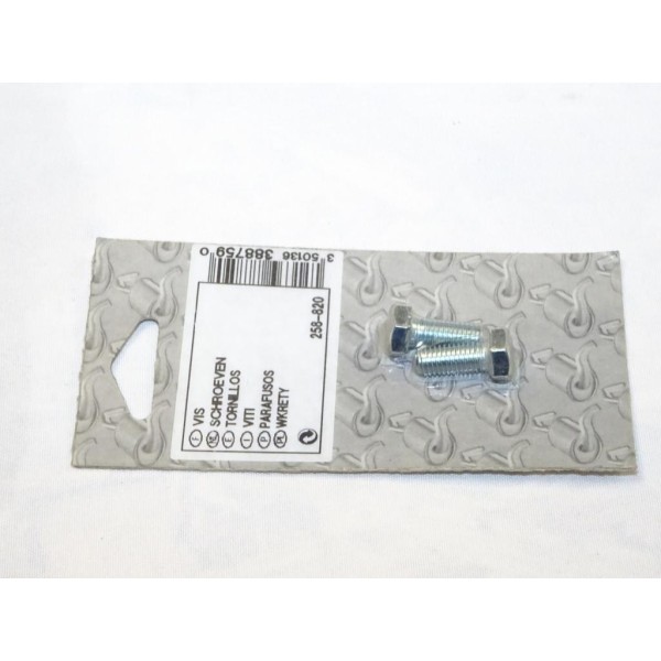 Blister 2 vis boulon fixation tube echappement silencieux collecteur tuyau 20mm Bosal 258-820 pour divers véhicules fiat alfa ro