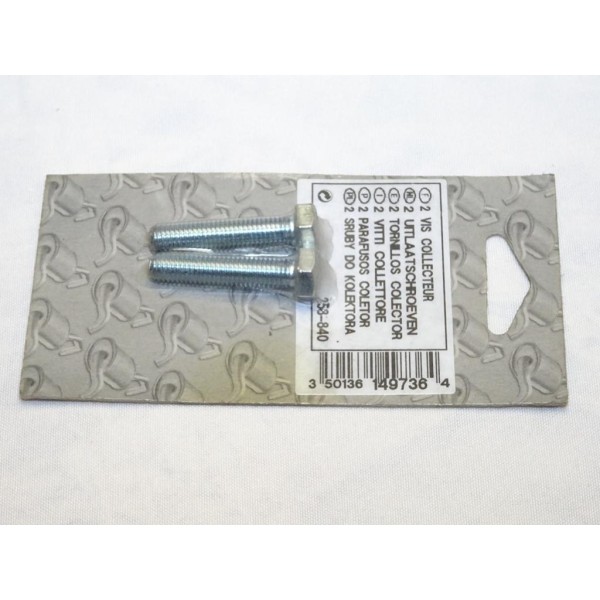 Blister 2 vis boulon fixation echappement silencieux collecteur tuyau 40mm Bosal 258840 pour divers véhicules fiat alfa romeo la