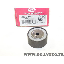 Galet enrouleur courroie accessoire Gates T36048 pour renault laguna 1 megane 1 dont scenic espace 3 III clio 2 II volvo S40 V40