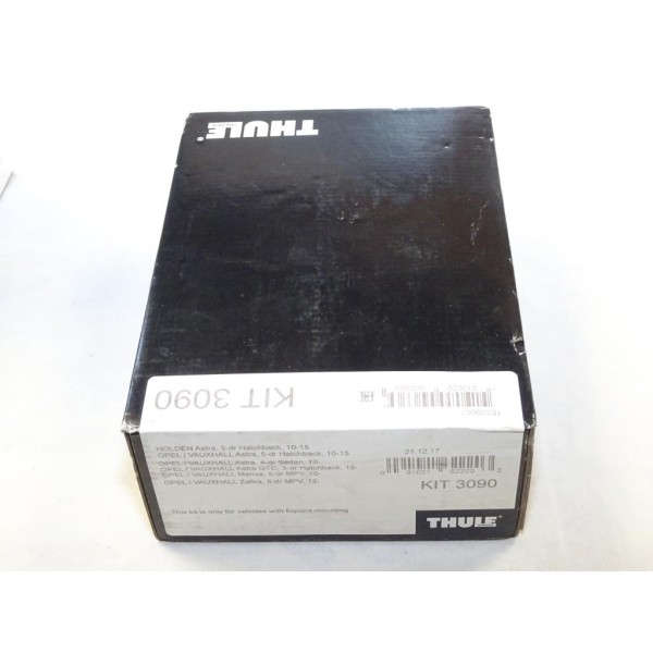 Kit pieds fixation barre de toit Thule 3090 KIT3090 pour opel zafira C partir de 2012 astra J partir de 2010 meriva B partir de 